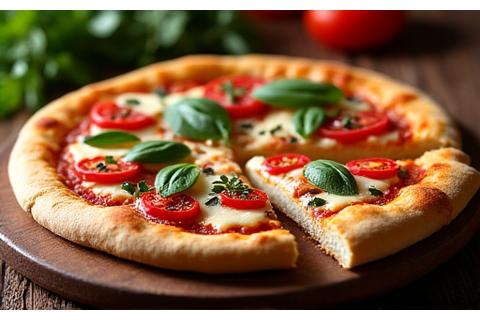 Pizza artisanale aux légumes